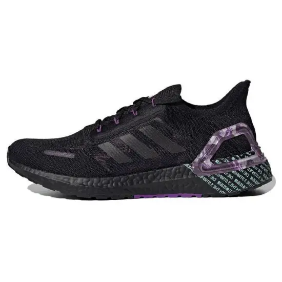 Adidas Ultraboost 20 City Light Shoes 'Core Black Active Purple'