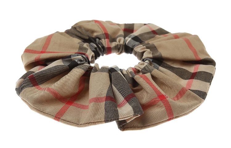 Burberry Burberry Classic Plaid Cotton Hair Tie/Hairband Children's Style