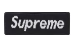 Supreme Hair Bands Unisex Black