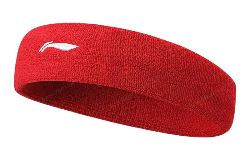 Li Ning Hair Bands Unisex Red