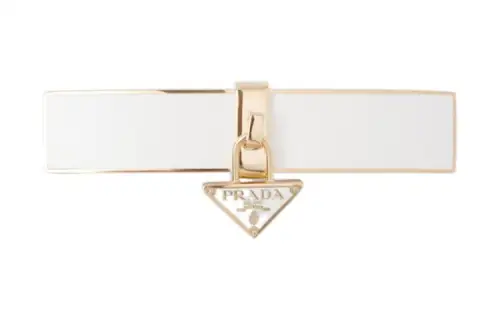 【Previous Season】triangle-logo hair clip