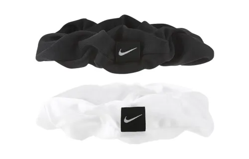 Nike Polyester, Rubber, Elastane Hair Tie Unisex Black/White