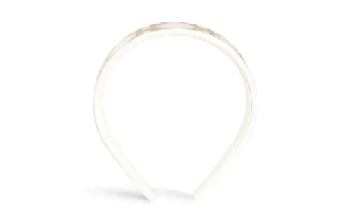 DIOR Cotton Headbands Women's White