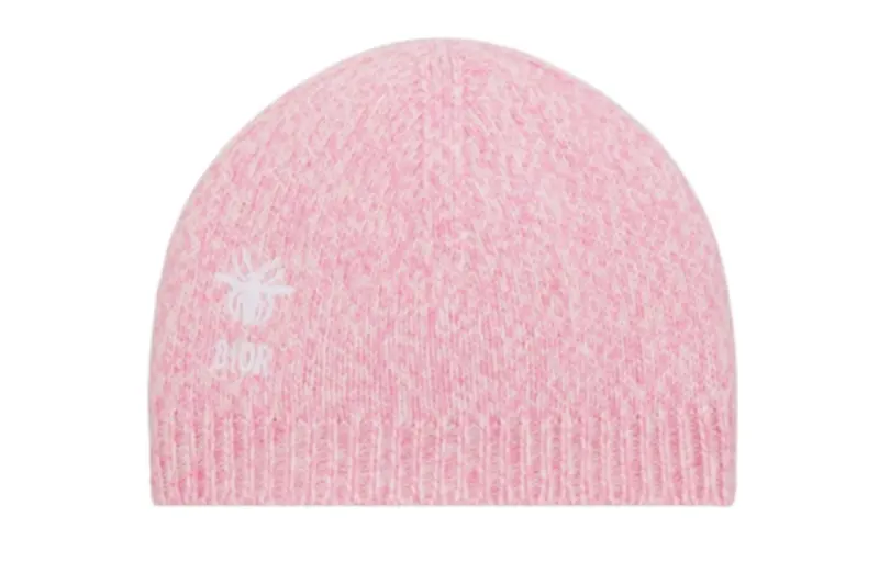 DIOR Wool, Cashmere, Viscose, Polyamide Beanies Kids' Pink