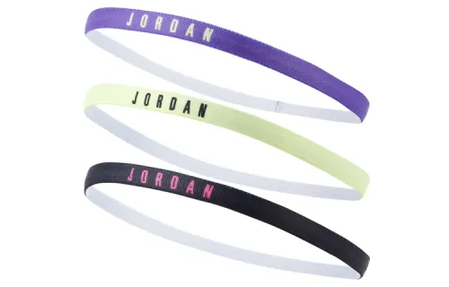 Jordan Hair Bands Unisex Wild Berry/Orange Yellow Green/Black