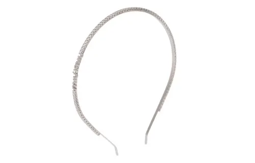 MIU MIU Headbands Women's Silver
