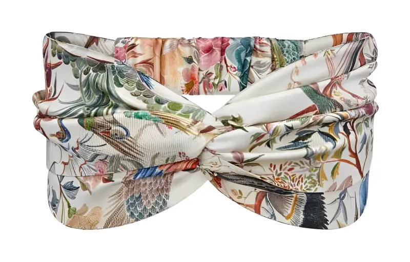 DIOR Mulberry Silk Hair Bands Women's