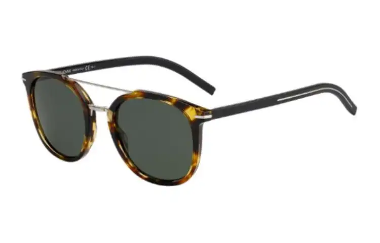 DIOR Square Sunglasses Men's Tortoiseshell