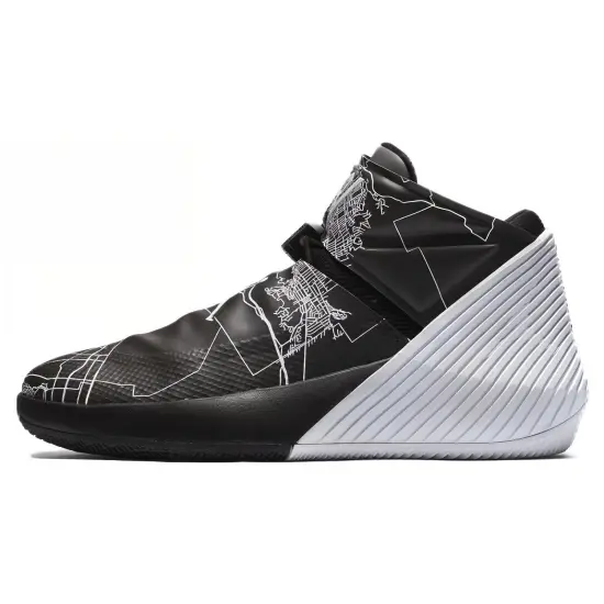 Jordan Why Not Zer0.1 Basketball Shoes Men Mid-top Black/white