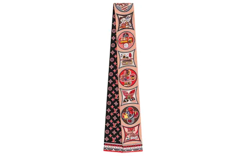 LOUIS VUITTON Mulberry Silk Hair Bands Women's