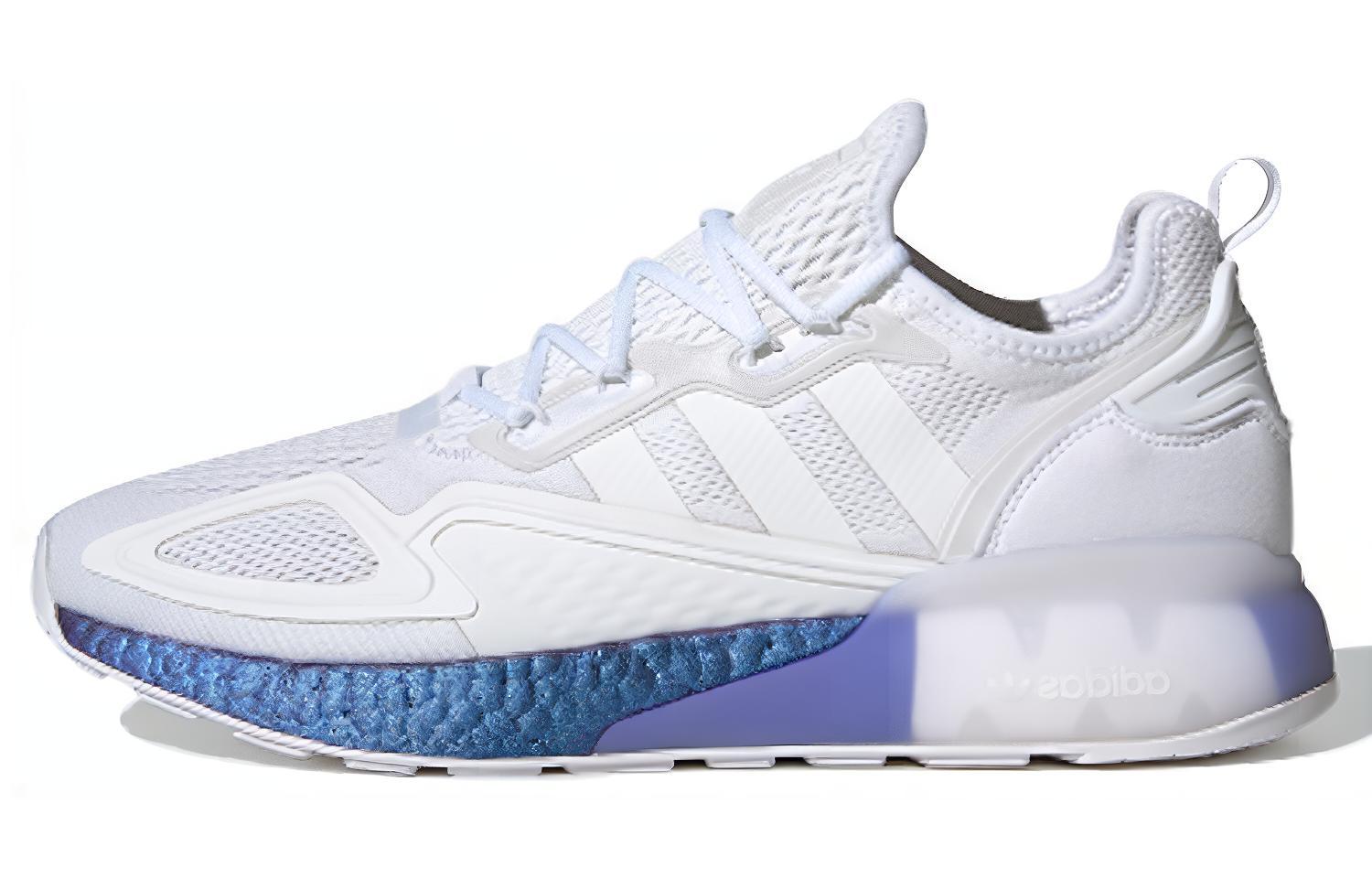 Adidas Zx 2K Boost White Boost Blue Violet FV2928 | eBay