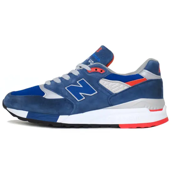 New Balance NB 998 Running Shoes Unisex Low-top Blue/Red/White
