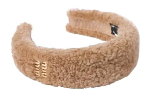 MIU MIU Headbands Women's Brown