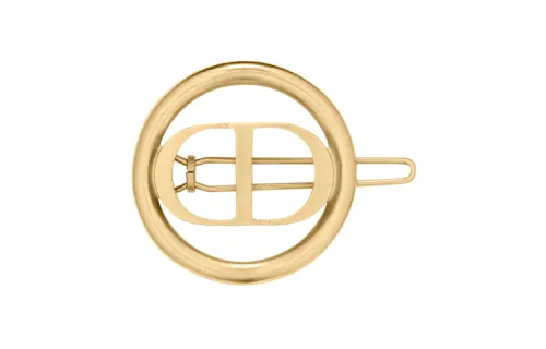 DIOR 30 Montaigne Hair Clips Women's Gold