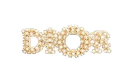 DIOR Hair Ties Women's Gold