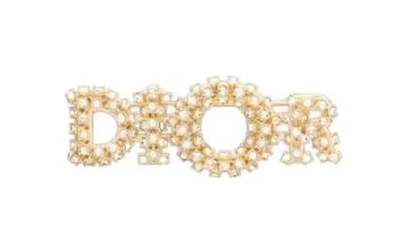 DIOR Hair Ties Women's Gold