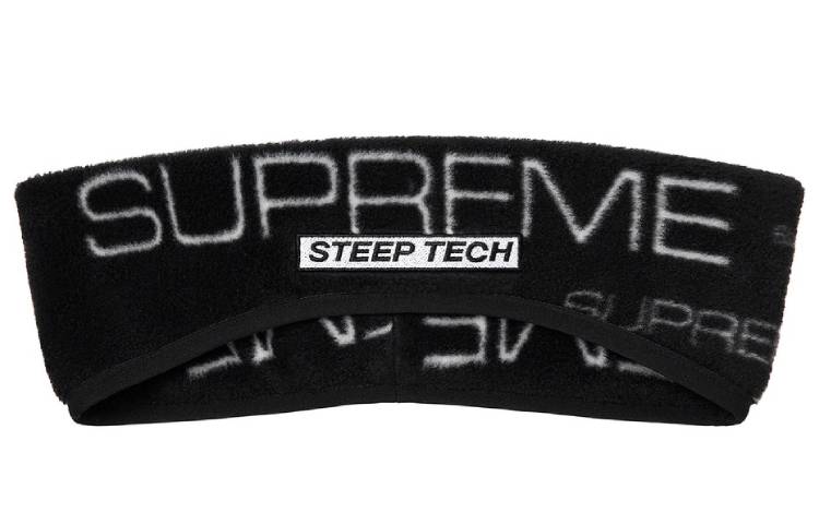 Повязка Supreme FW21 Week 9 Steep Tech Headband (сине-бело-черная)