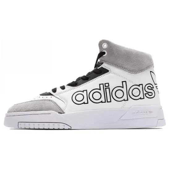 Adidas Originals Drop Step Skateboard Shoes Women's High-top Blue/Black