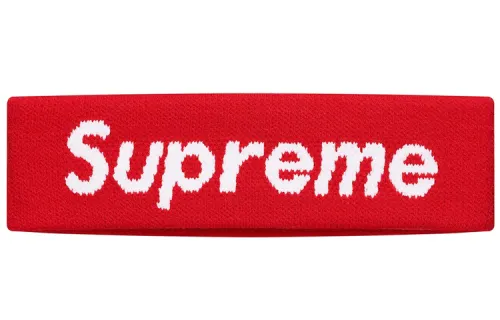 Supreme Hair Bands Unisex Red