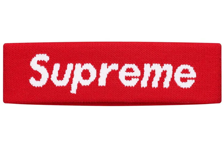 Supreme Hair Bands Unisex Red