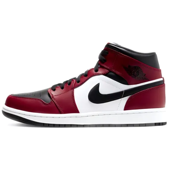 Jordan 1 Mid Chicago Toe