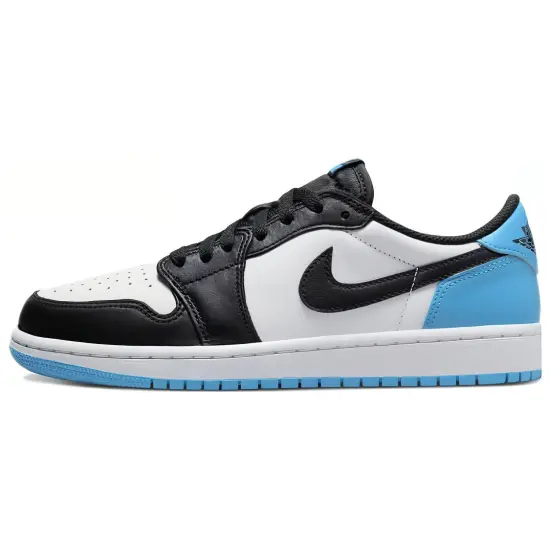 JORDAN 1 Retro Low Og Black Dark Powder Blue Women's