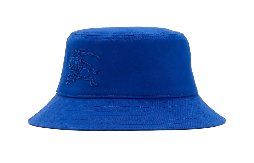 Burberry Cotton Bucket Hats Men's Blue