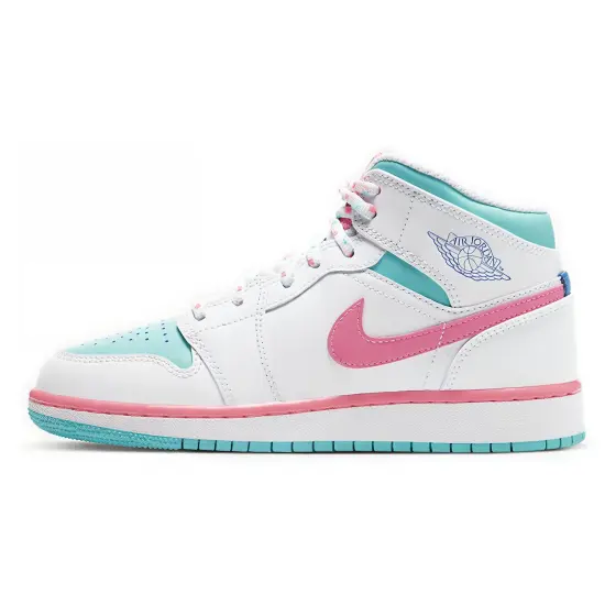 Jordan 1 Mid GS Digital Pink