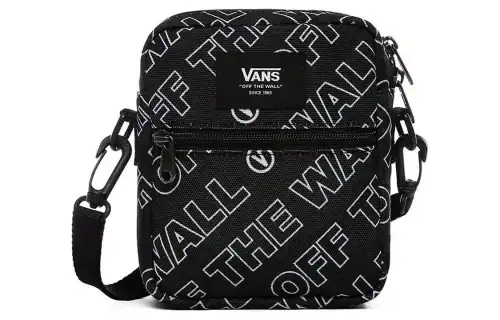 Vans Polyamide Shoulder Bag, Crossbody Bag Regular Unisex Black