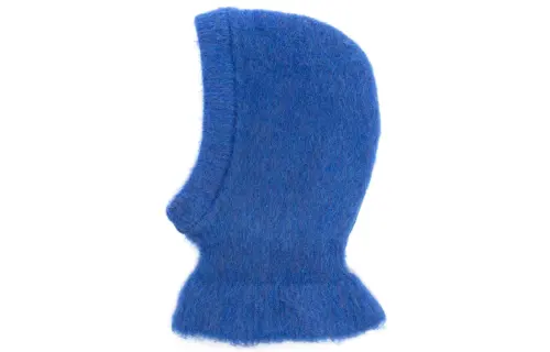 DIOR Polyamide, Viscose, Mohair, Acrylic, Elastane, Wool Beanies Women's Blue
