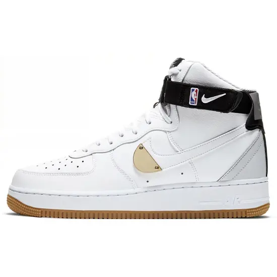 Nike Air Force 1 Skateboarding Shoes Men High-top White/Black