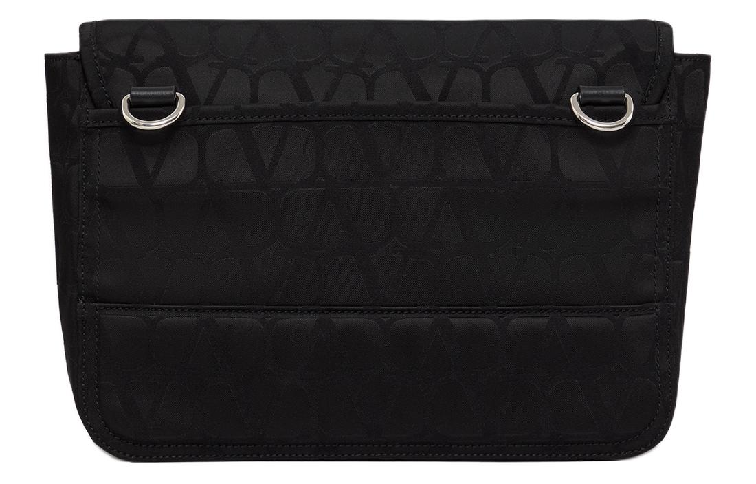 Мужская сумка Valentino (черная) — фото 4