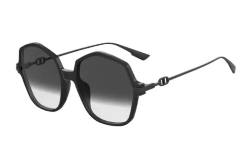 DIOR Irregular Shape Sunglasses Unisex Black