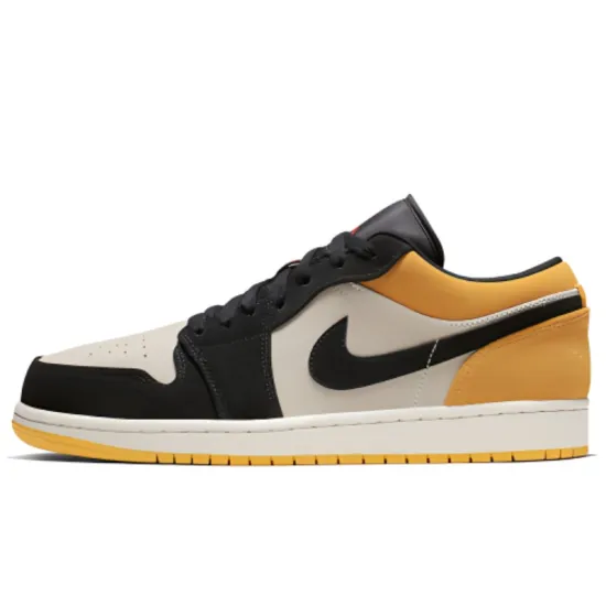 Jordan 1 Low Sail University Gold Black