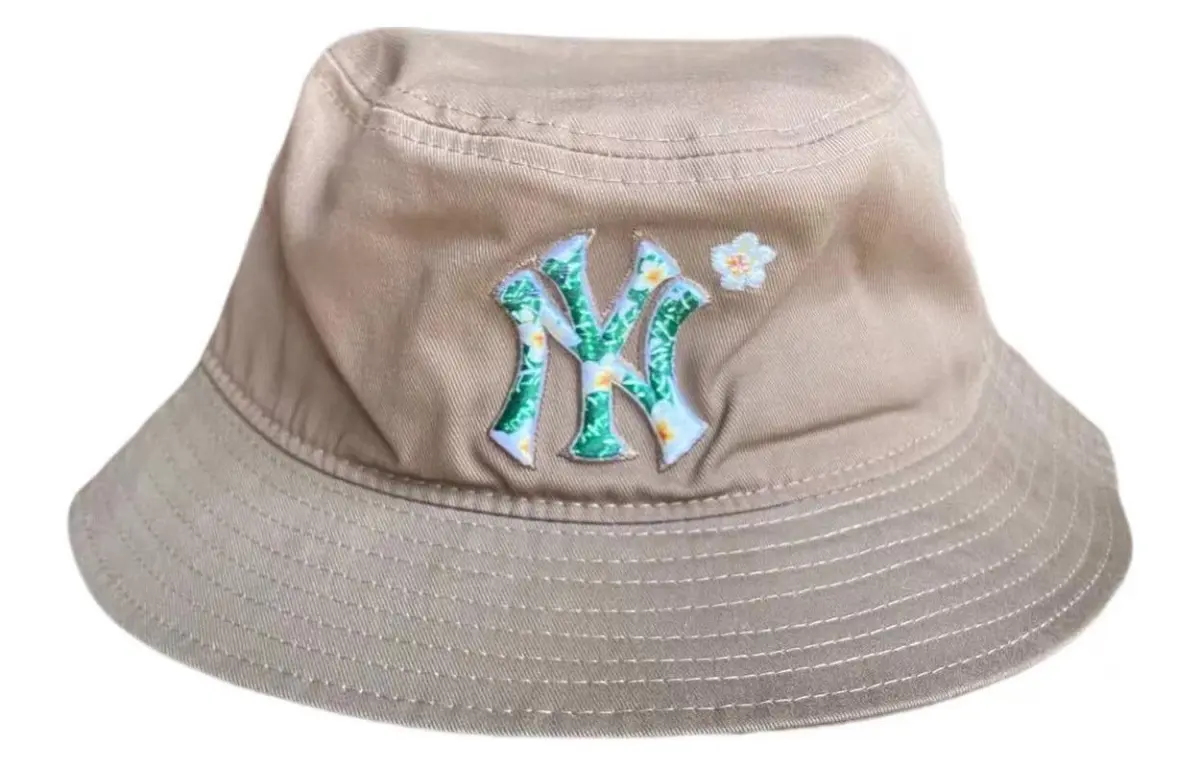 New Era Cotton Bucket Hats Unisex Beige