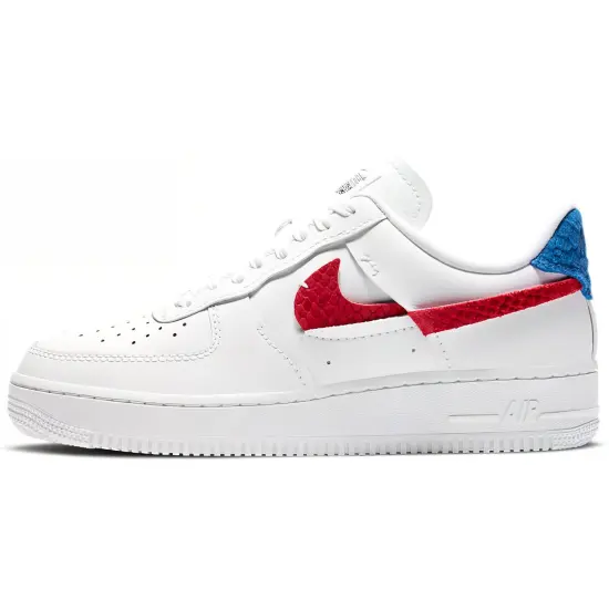 Nike Air Force 1 LXX White Red Royal Women's