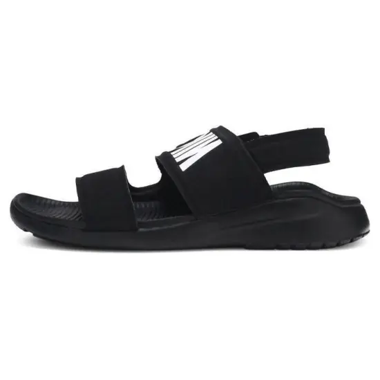 Nike Tanjun Sandal 'Black White' Women's