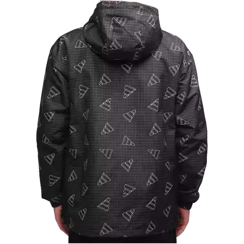 Мужская куртка adidas (черная) — фото 2