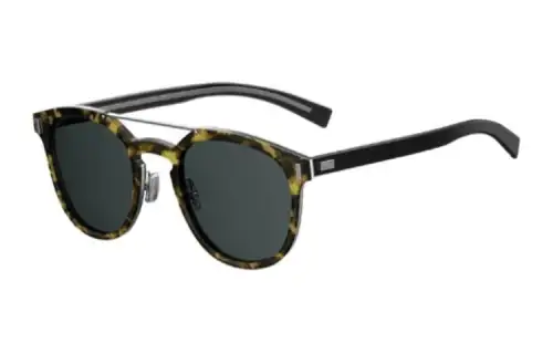 DIOR Oval Sunglasses Men's Tortoiseshell