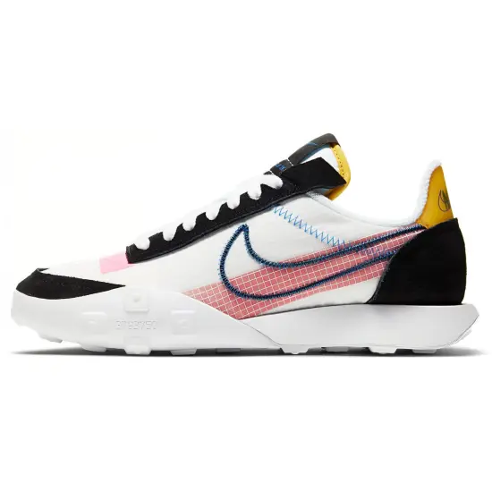 Nike Waffle Racer 2X White Chile Red Women's