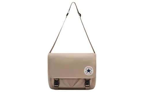 Converse Polyester Messenger Bag, Shoulder Bag, Crossbody Bag Regular Unisex Vintage Brown