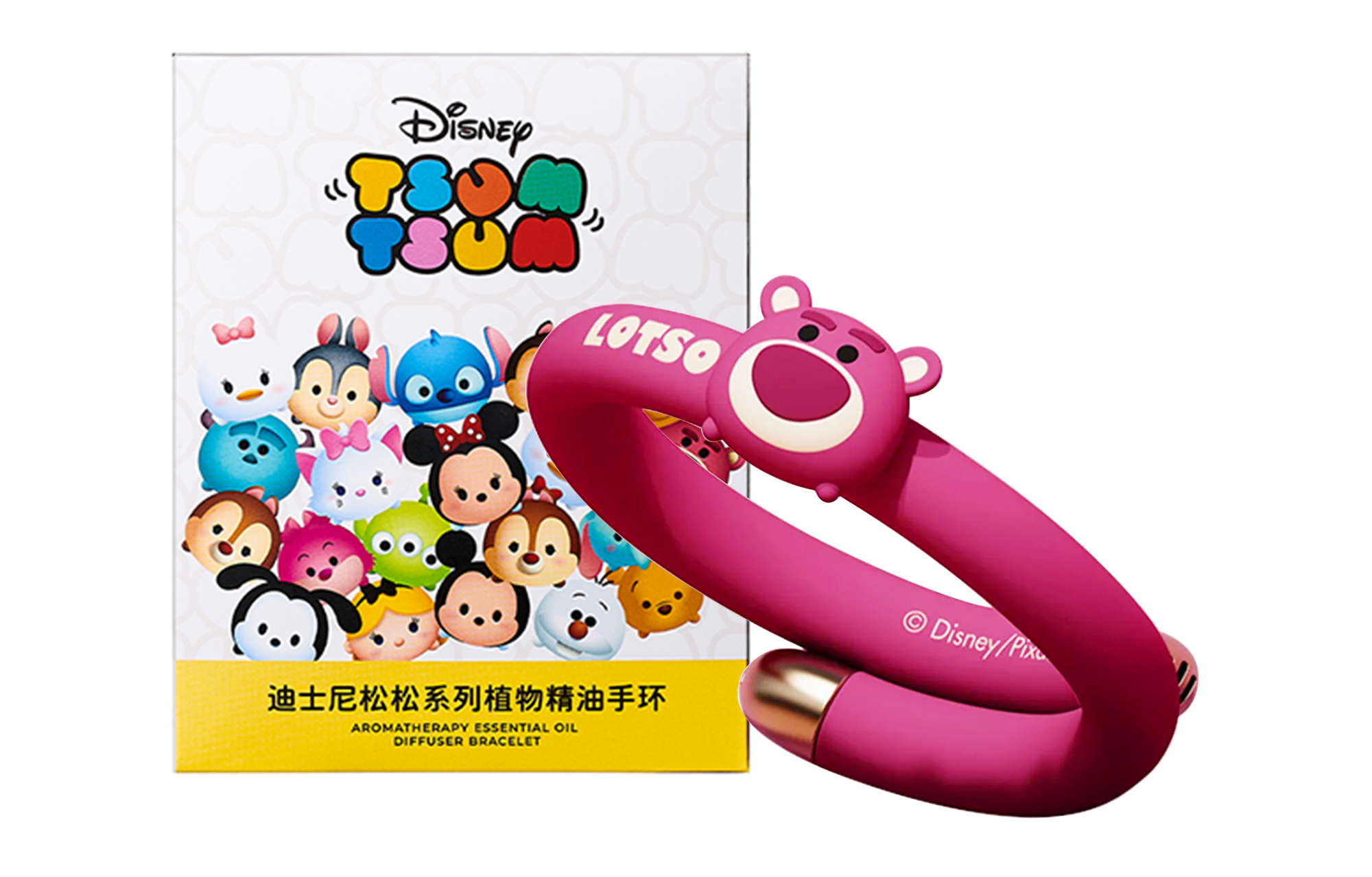 Disney Disney, oil, changeable non-slip waterproof mosquito repellent, travel cartoon children's strawberry for camping for men and women, long-term effect, for beloved
