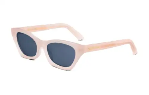 DIOR Irregular Shape Sunglasses Women's Pink