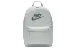 Nike Heritage Polyester Backpack Regular Unisex Light Silver & Smoke Gray