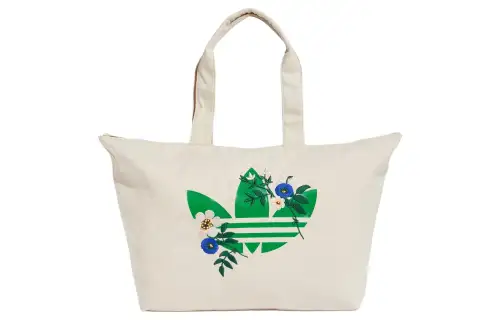 Adidas Originals Trefoil Polyester Tote Bag, Shopping Bag, Shoulder Bag, Handbag Women's Undyed