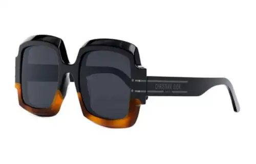 DIOR Square Sunglasses Women's Black