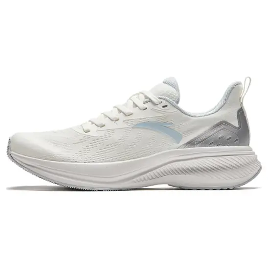 Anta Running Collection Breathable Lightweight Low-Top Running Shoes Women's White Blue