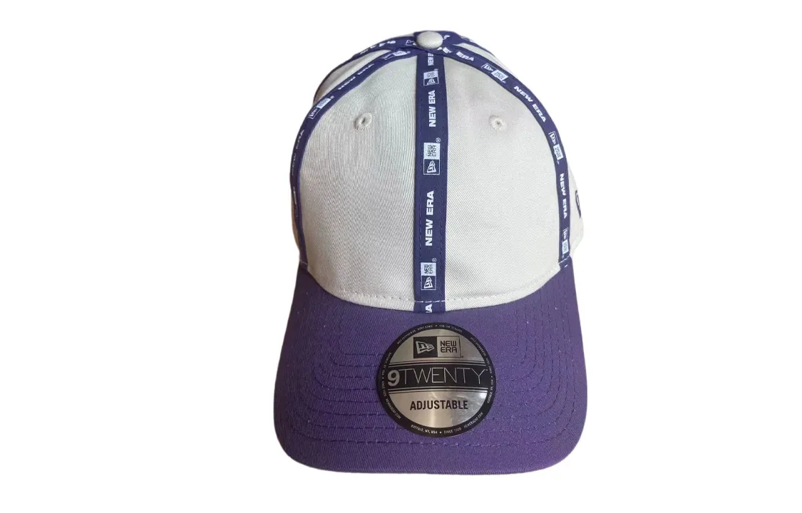 New Era Cotton Polyester Baseball Caps Unisex Purple