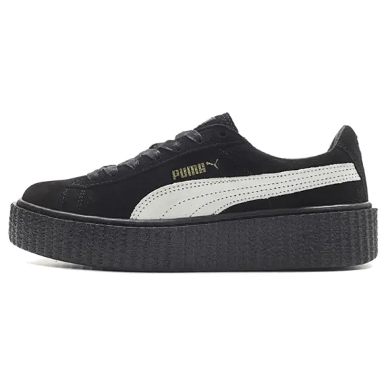 PUMA Creepers Rihanna Fenty Black White Women's