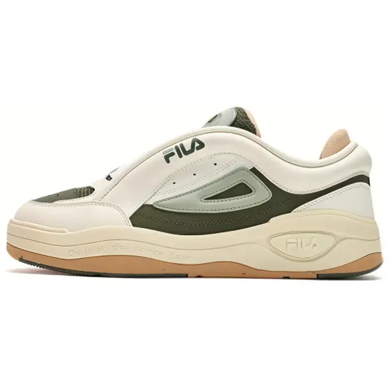 FILA MIX 2 Skateboard Shoes Men Low-Top White Green